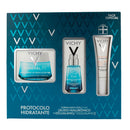 Vichy Mineral 89 Crema Boost Ligera 50 ml + Mineral 89 Contorno Ojos 15 ml + Capital Soleil Spf50+ Age Fluido Pack