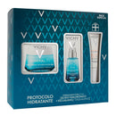 Vichy Mineral 89 Crema Boost Ligera 50 ml + Mineral 89 Contorno Ojos 15 ml + Capital Soleil Spf50+ Age Fluido Pack