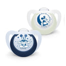 Nuk Chupete Latex Mickey Night 18-36M  2 Unidades