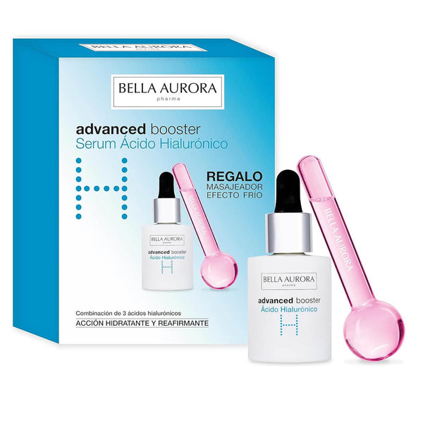 Bella Aurora Advanced Booster Acido Hialuronico 30 Ml + Regalo Masajeador Efecto Frio