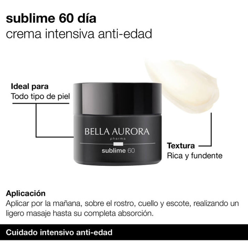 Bella Aurora Sublime 60 Crema Antiedad Dia 50 Ml