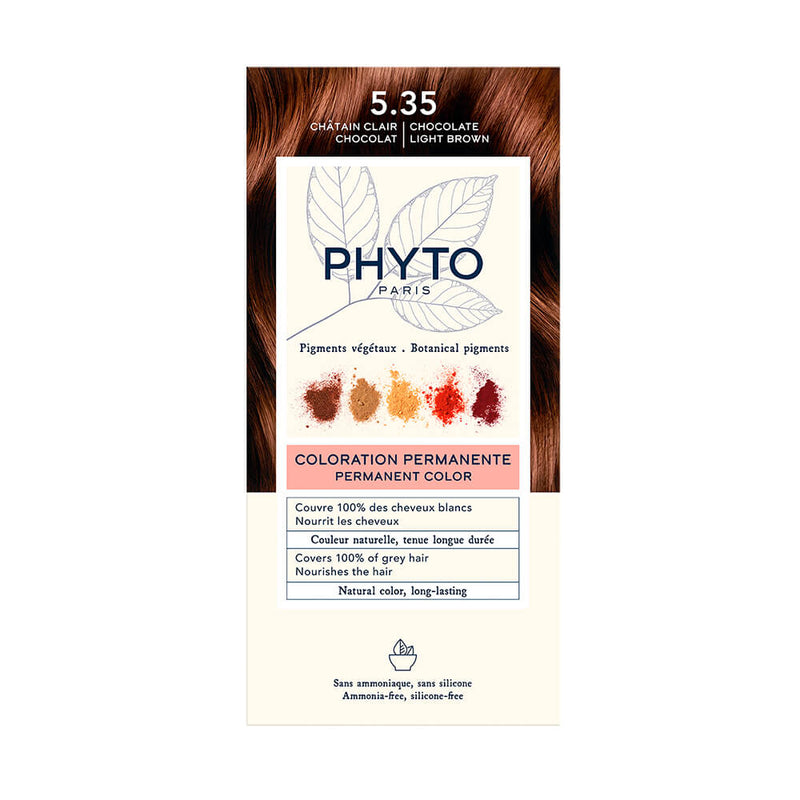 Phyto Coloración Castaño Chocolate N.º 5.35