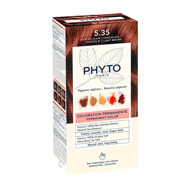 Phyto Coloración Castaño Chocolate N.º 5.35