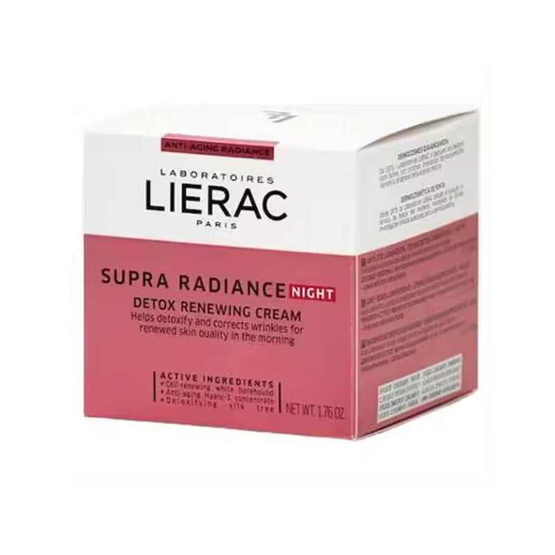 Lierac Supra Radiance Crema Renovadora  Detox Noche 50 ml