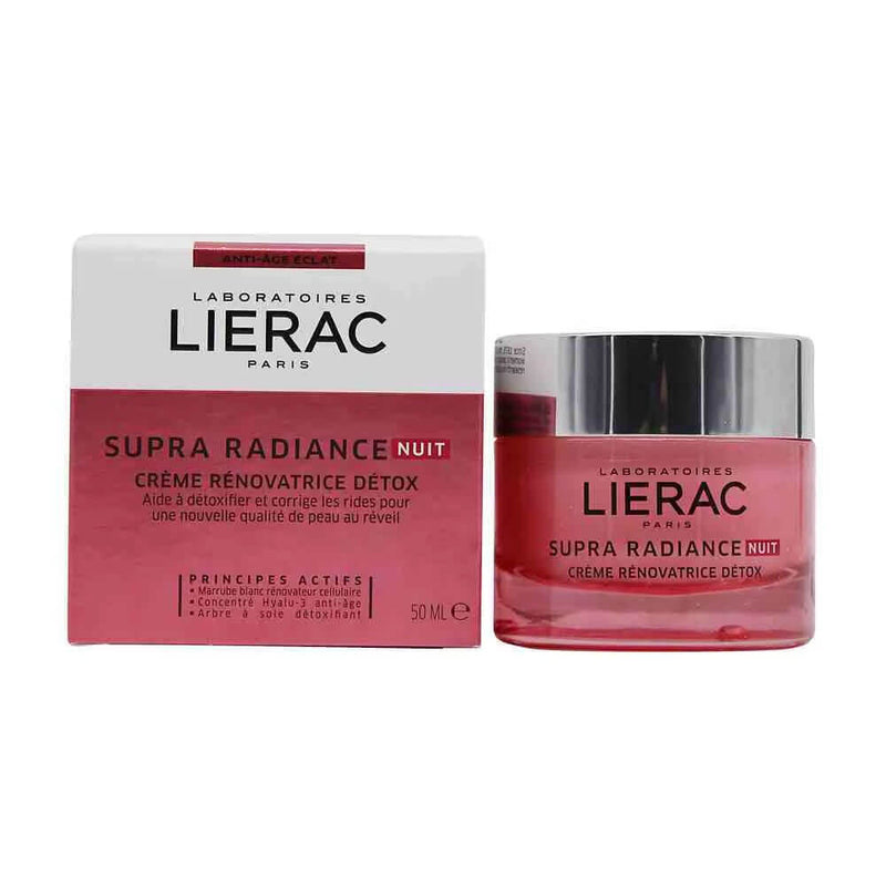 Lierac Supra Radiance Crema Renovadora  Detox Noche 50 ml