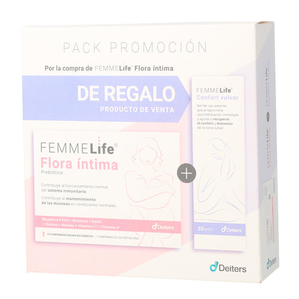 Femmelife Flora Intima 15 Comprimidos + Regalo Femmelife Confort Vulvar 30 ml