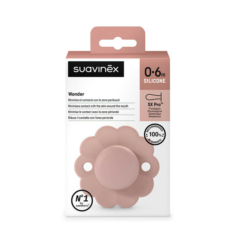 Suavinex Chupete Silicona Sxpro Wonder 0-6M Intense Rosa 213970