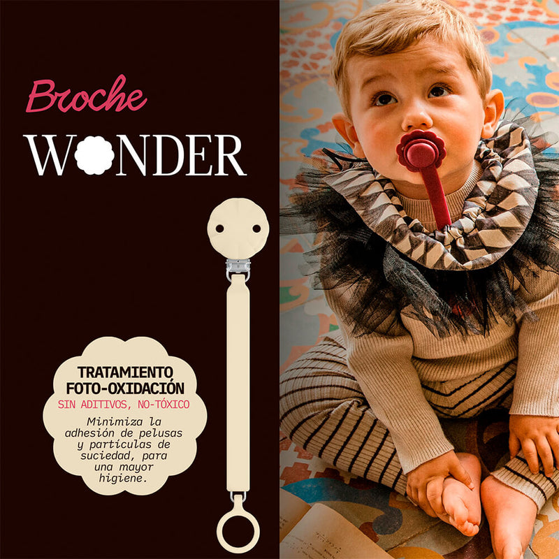 Suavinex Broche Wonder Soft Marrón 213966