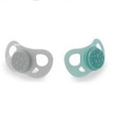 Twistshake Chupete Turquesa Y Gris +6 Meses Duplo