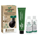 Originary Color - Kit de Coloración Profesional Permanente Color 1.0 Negro 100 ml
