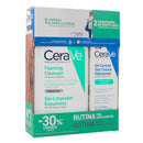 Cerave Gel Crema Hidratante Oíl Control 52 ml + Cerave Gel Limpiador Espumoso 473 ml Pack Precio Especial