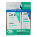 Cerave Gel Crema Hidratante Oíl Control 52 ml + Cerave Gel Limpiador Espumoso 473 ml Pack Precio Especial