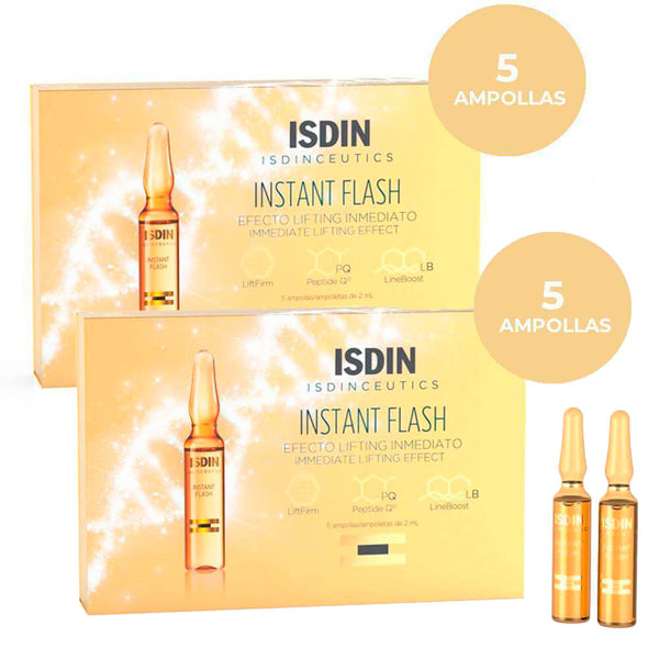 Isdinceutics Instant Flash 2ml 5 Ampollas Pack Precio Especial