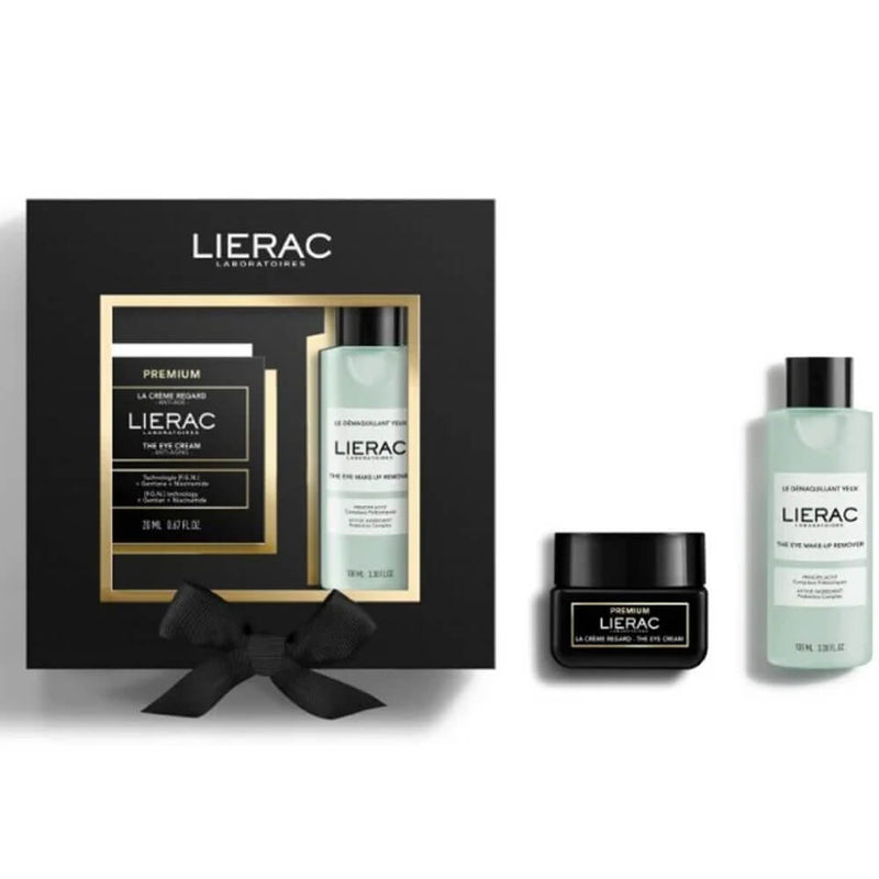 Lierac Premium Contorno Ojos 20 ml + Regalo Desmaquillante De Ojos 100 ml Pack