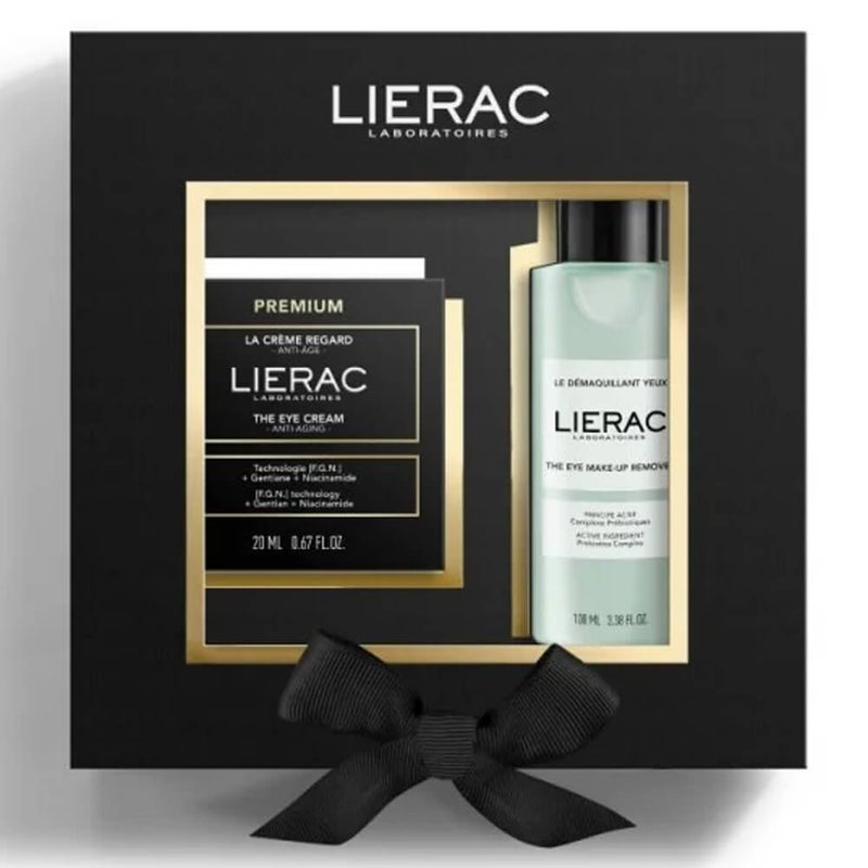 Lierac Premium Contorno Ojos 20 ml + Regalo Desmaquillante De Ojos 100 ml Pack