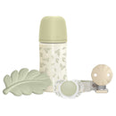 Suavinex Set Regalo Poetry Chupete + Broche + Biberón + Mordedor  Hoja Verde 0-6M 219894