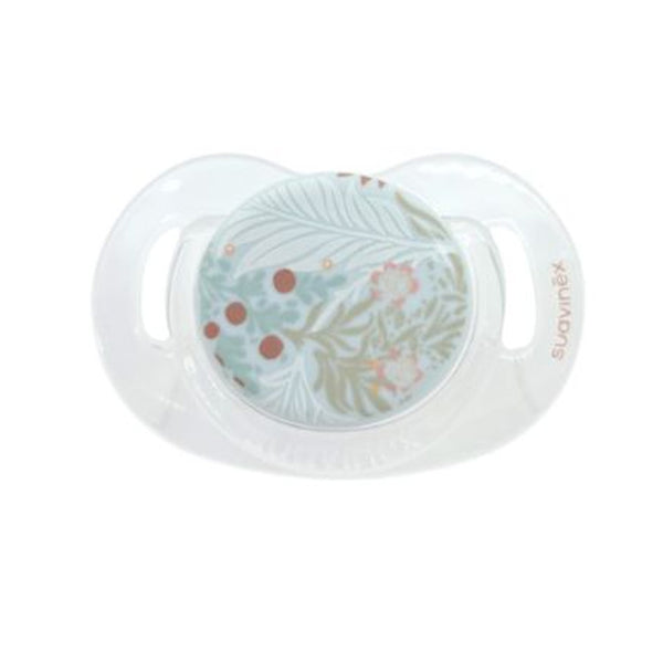 Suavinex Chupete Silicona Sx Pro Fisiológico Poetry Estampado Azul Aguamarina +18M 219362