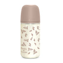 Suavinex Biberón Silicona Vidrio Sx Pro Poetry T.M 240 ml Marrón +3M 219356