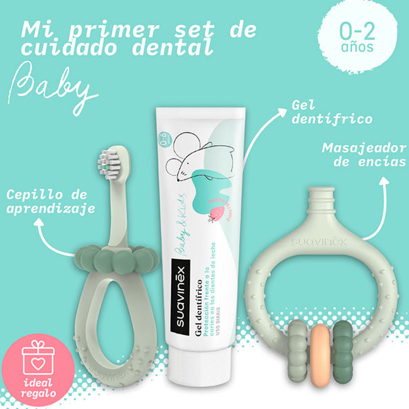 Suavinex  Mi Primer Set Cuidado Dental + 0M Verde 219623