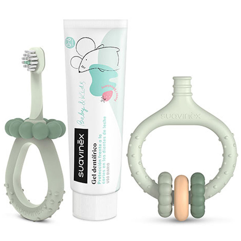 Suavinex  Mi Primer Set Cuidado Dental + 0M Verde 219623