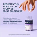 Musa Calcigoms 30 Gominolas Sabor Yogur Sin Azúcar Duplo 50% Gratis 2ª Unidades