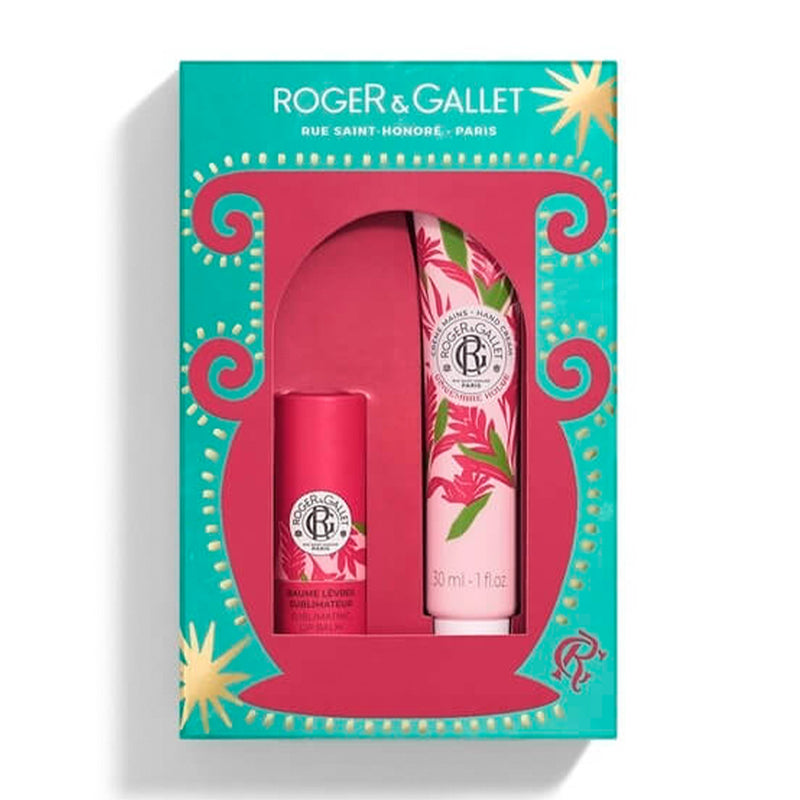 Roger & Gallet Gingembre Rouge Labios + Crema Manos 30 ml Pack