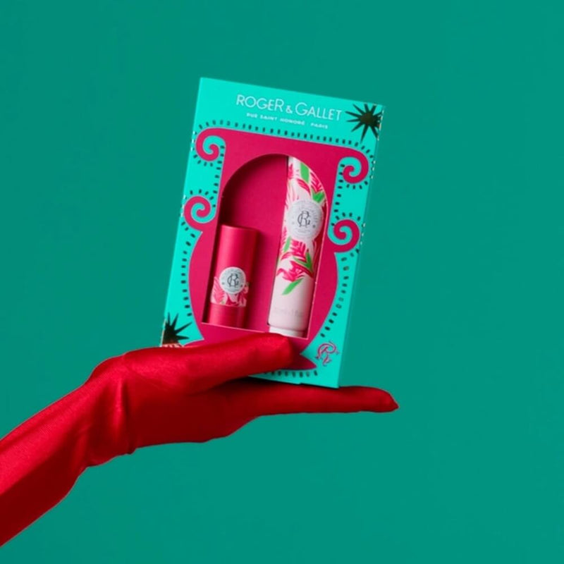 Roger & Gallet Gingembre Rouge Labios + Crema Manos 30 ml Pack