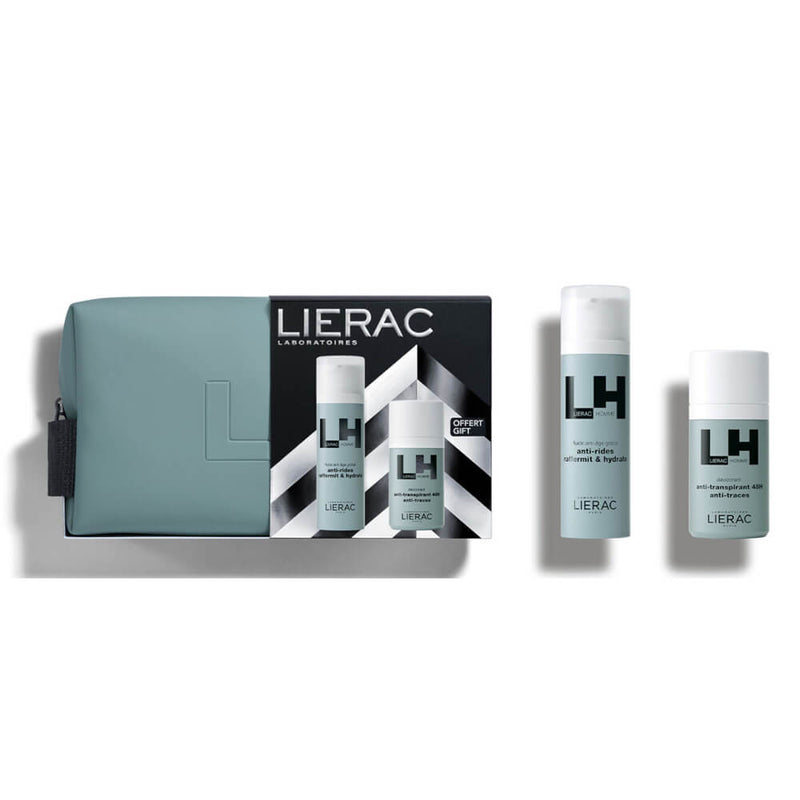 Lierac Hombre Fluido Antiedad Reafirmante 50 ml + Desodorante 50ml Pack