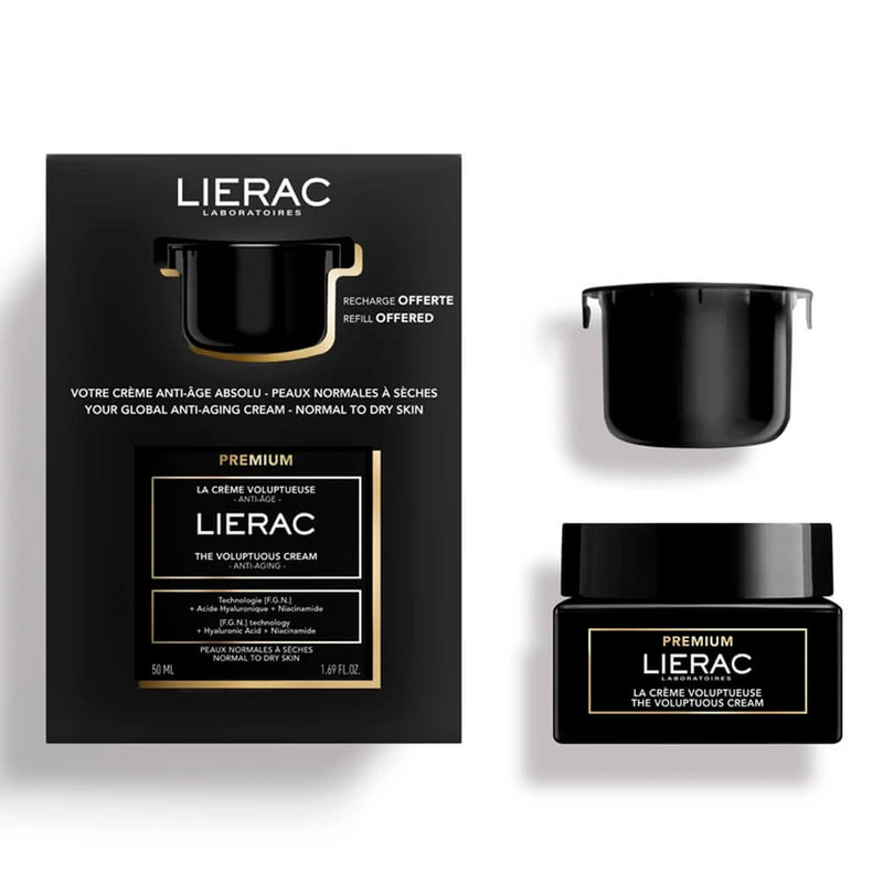 Lierac Premium Crema Voluptuosa P.Seca 50 ml + Regalo Recarga