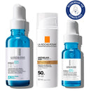 Rutina La Roche Posay Hyalu B5 Sérum Ojos 15 ml + Hyalu B5 Suractivated Sérum 30 Ml +  Anthelios Spf50+ Age Correct 50ml Pack