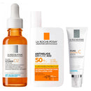 Rutina La Roche Posay Pure Vitamin C12 Sérum 30 Ml + Pure Vitamin C Contorno Ojos 15 ml + Anthelios UV-MUNE 400 Fluido Invisible Spf50+ 50 ml Pack