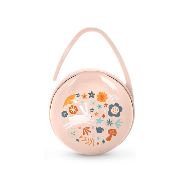 Suavinex Porta Chupetes Dúo Premium Rosa 154684