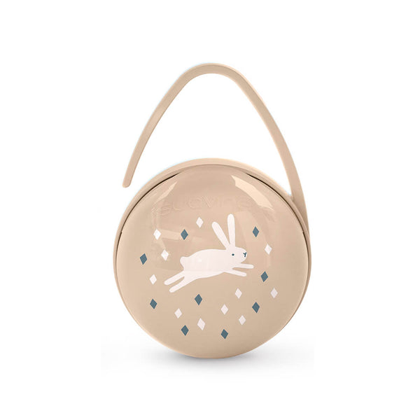 Suavinex Porta Chupetes Dúo Premium Beige 154684