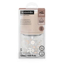 Suavinex Biberón Silicona Sxpro Vidrio Premium Rosa T.S 120 ml 170184