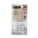 Suavinex Biberón Silicona Sxpro Vidrio Premium Beige T.S 120 ml  170184