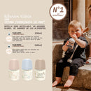 Suavinex Biberón Silicona Sxpro Vidrio Premium Beige T.S 120 ml  170184