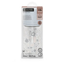 Suavinex Biberón Silicona Sxpro Vidrio Premium Azul T.M 240 ml 170185