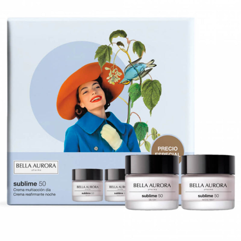 Bella Aurora Sublime 50 Crema Dia Multiaccion 50 ml + Noche 50 ml Pack