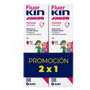 Kin Fluor-Kin Junior Gel Fresa 75 Ml Pack 2x1