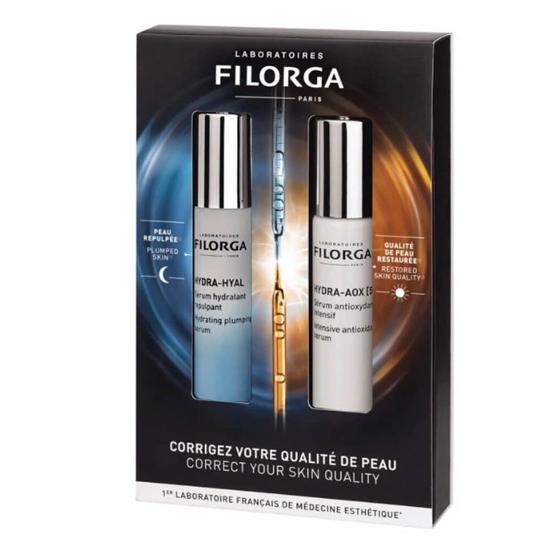 Filorga Hydra Hyal Sérum Repulpante 30 ml + Hydra Aox Sérum 30 ml Pack