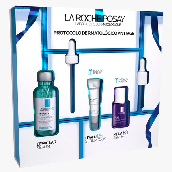 La Roche Posay Effaclar Sérum Ultra Concentrado 30 ml + Regalo Hyalu B5 Sérum Ojos 5 ml  Y Mela B3 Sérum 10 ml  Pack