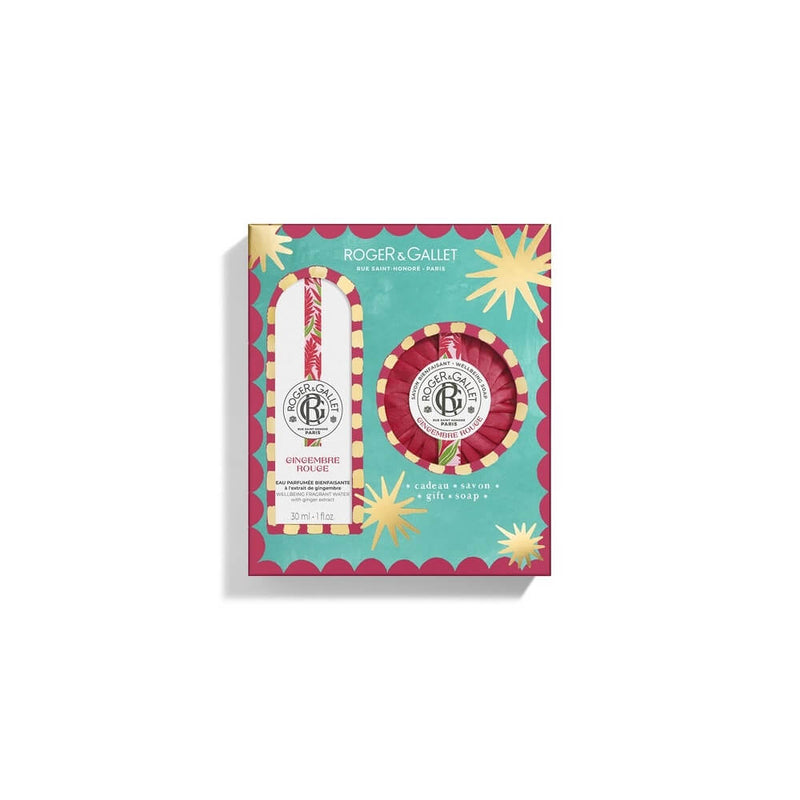 Roger & Gallet Gingembre Rouge Colonia 30 ml + Jabon Pack