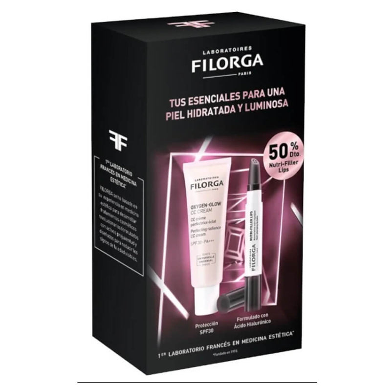 Filorga Oxygen Glow Cc Cream 40 ml + Nutri-Filler Lips Pack