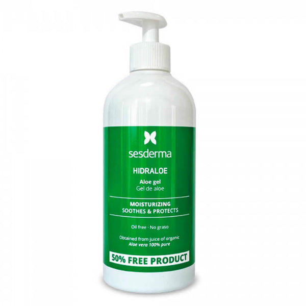 Sesderma Hidraloe Gel Aloe 50% Gratis 500 ml