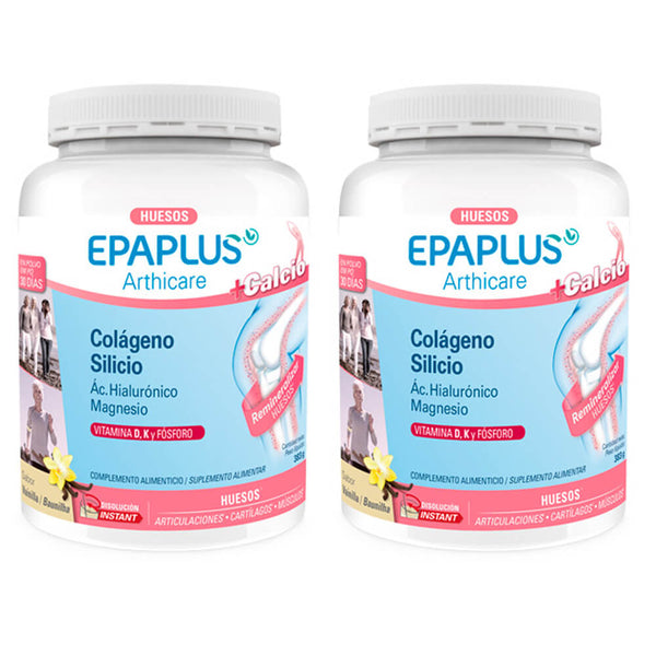 Epaplus Colágeno + Silicio + Hialuronico + Magnesio + Calcio 383 gr Duplo