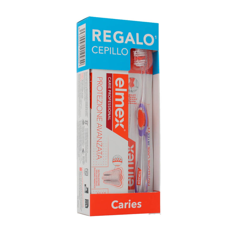 Elmex Protección Caries Profesional 75 ml + Regalo Cepillo Dental