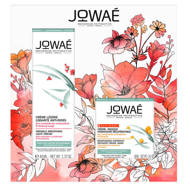 Jowae Crema Ligera Alisadora Antiarrugas 40 ml + Crema-Mascarilla 40ml Pack