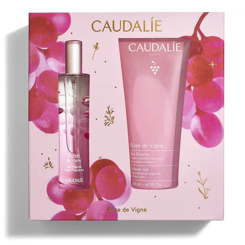 Caudalie Colonia Rose De Vigne 50 ml + Gel De Ducha 50 ml Pack