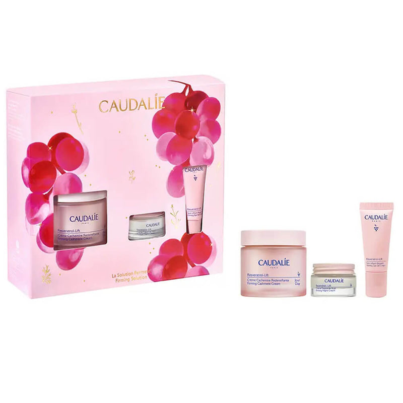 Caudalie Resveratrol Crema Cachemir Redensificante + Regalo Crema Tisana Noche 15 ml Y Tratamiento Lifting Ojos 5 ml