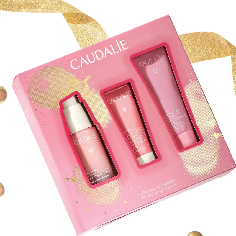 Caudalie Vinohydra Sérum Sos Hidratante 30 ml+ Mascarilla 15ml + Gel Ducha Rose 50 ml Pack